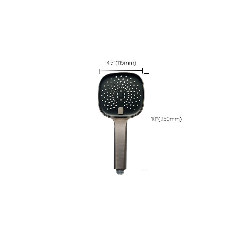 Avtoit | Black Large Shower Head Standard Spray Pattern with Hand Shower
