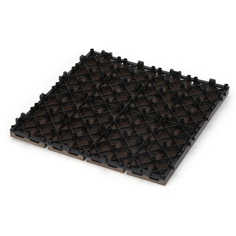 Avtoit | 12" X 12" Deck/Patio floor tiles 4-Slat Square for outdoor patio tiles