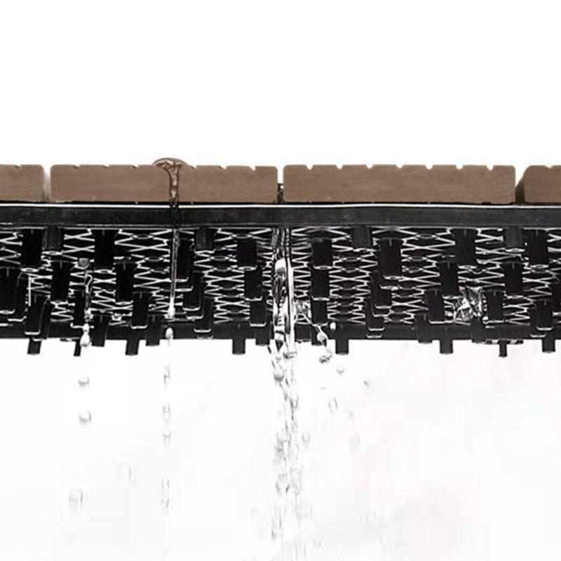 Avtoit | 12" X 12" Deck/Patio floor tiles 4-Slat Square for outdoor patio tiles