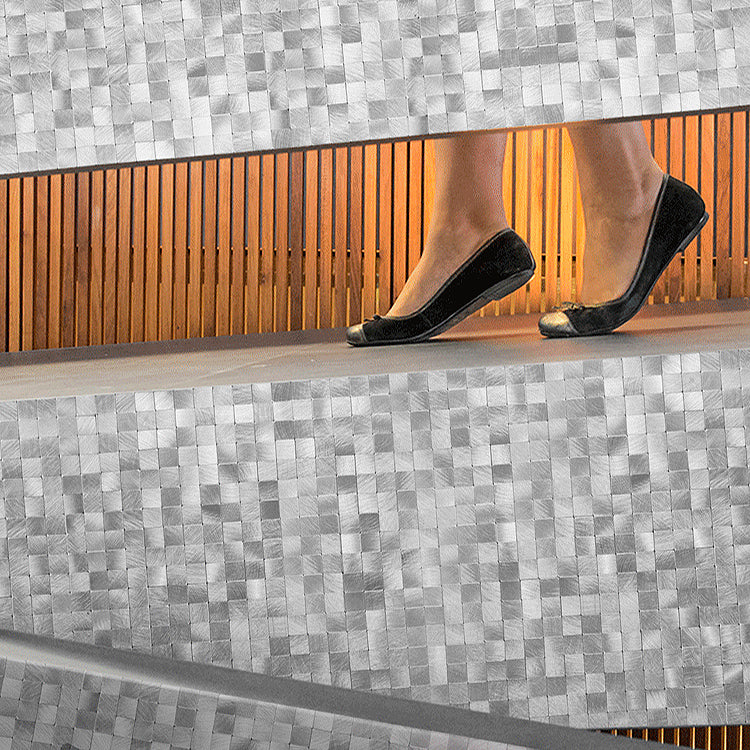 Avtoit | Mosaic Tile Wallpaper Contemporary Peel and Stick Wallpaper with Square Shape