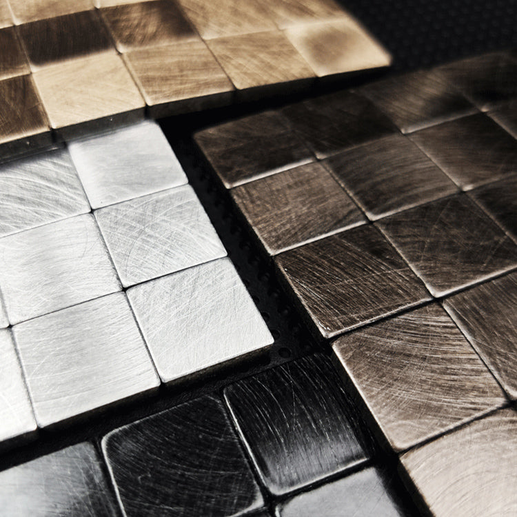 Avtoit | Mosaic Tile Wallpaper Contemporary Peel and Stick Wallpaper with Square Shape