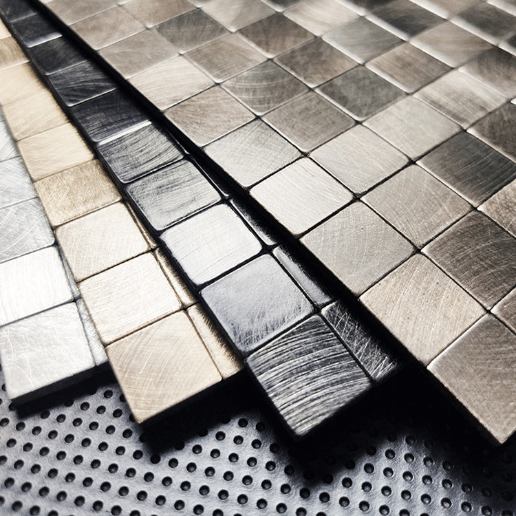 Avtoit | Mosaic Tile Wallpaper Contemporary Peel and Stick Wallpaper with Square Shape