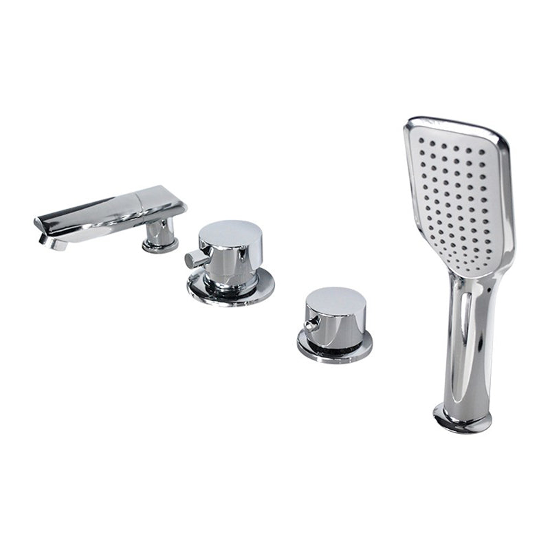 Avtoit | Contemporary Style Bathroom Faucet Metal Deck Mounted Bathroom Faucet