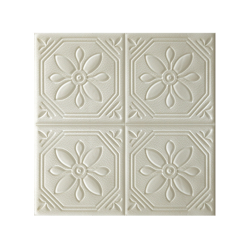 Avtoit | Modern Wall Panel Floral 3D Print Peel and Stick Waterproof Wall Panels