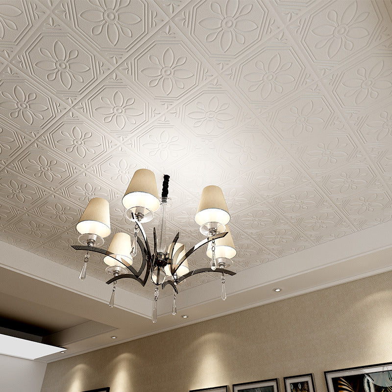 Avtoit | Modern Wall Panel Floral 3D Print Peel and Stick Waterproof Wall Panels