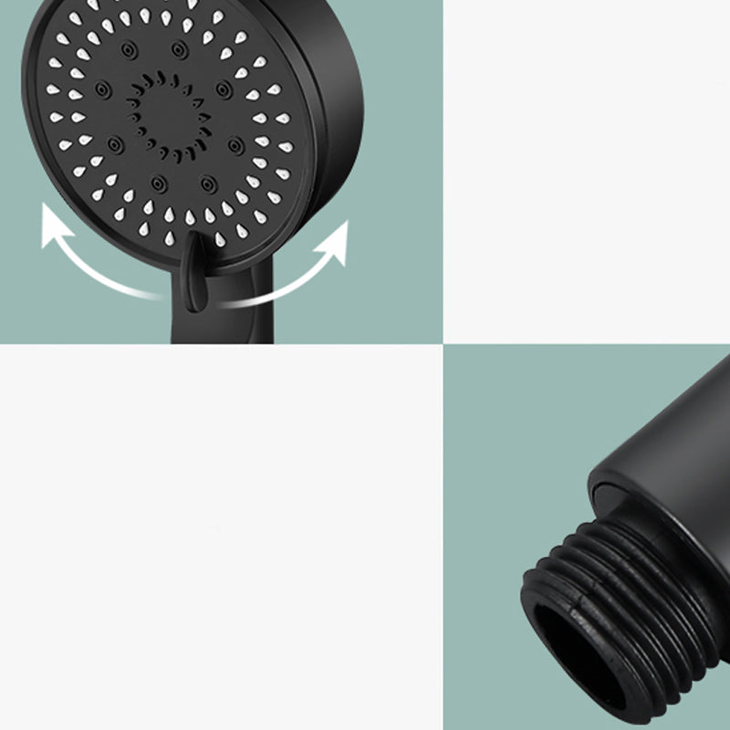 Avtoit | Modern Round Hand Shower Medium Flow 5 Spray Wall Mount Hand Shower