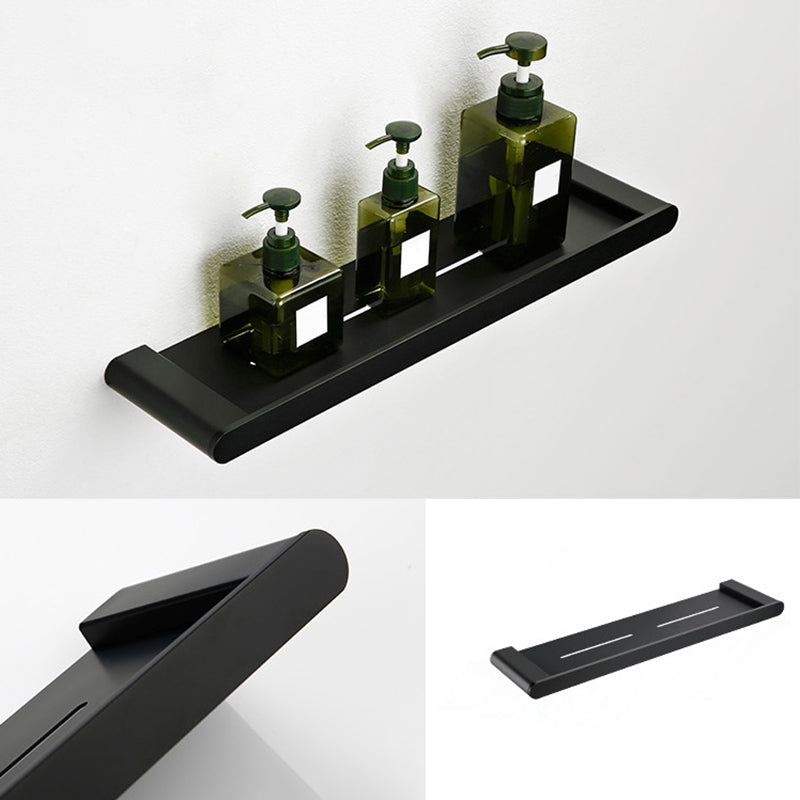 Avtoit | Contemporary bathroom accessory single piece or in set made of black metal