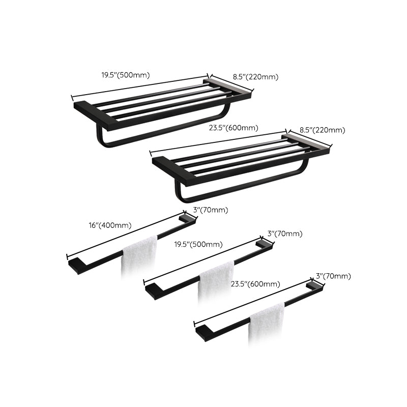 Avtoit | Contemporary Bathroom Accessories As Individual Item Or As Set in Black