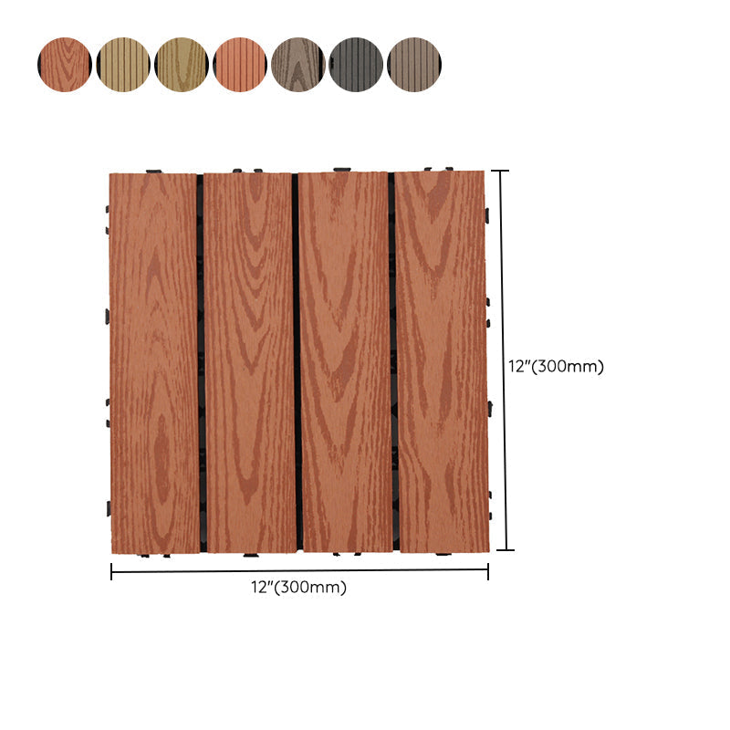 Avtoit | Wood deck board outdoor non-slip embossed floor panel