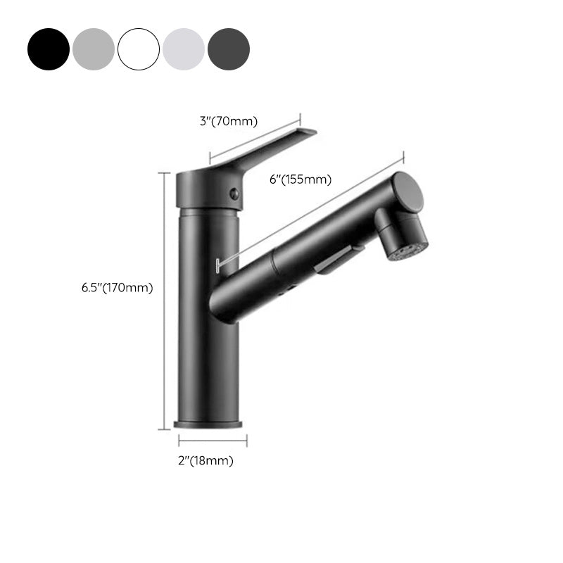 Avtoit | Bathroom Vessel Water Faucet Lever Handle 1 Hole Vessel Sink Faucet