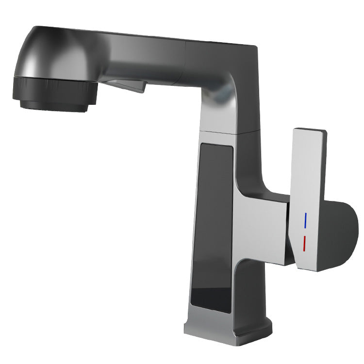 Avtoit | Modern Sink Faucet Pull-Down Lever Handle Brass Faucet Bathroom