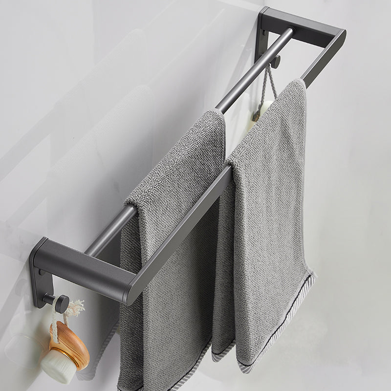 Avtoit | Modern Gray Bathroom Accessory As a Single Piece or As a Set Made of Metal