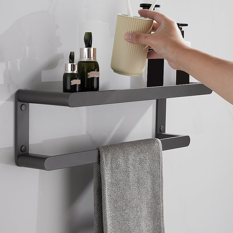 Avtoit | Modern Gray Bathroom Accessory As a Single Piece or As a Set Made of Metal