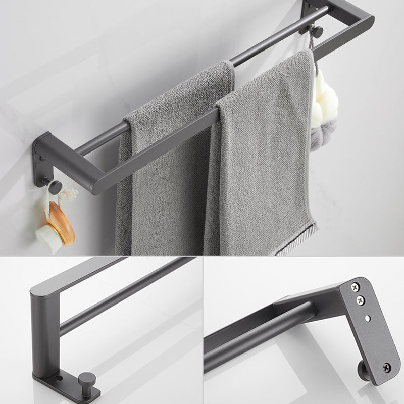 Avtoit | Modern Gray Bathroom Accessory As a Single Piece or As a Set Made of Metal
