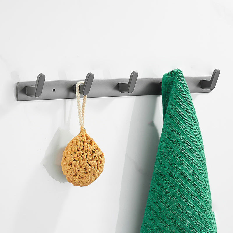 Avtoit | Modern Gray Bathroom Accessory As a Single Piece or As a Set Made of Metal