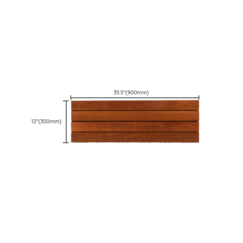 Avtoit | 4-Slat Wood Deck/Patio Floor Tiles Interlocking Installation Floor Tiles