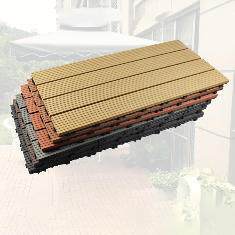 Avtoit | 12" X 24" Deck/Pavement Floor Tiles 4-Slat Decking Tiles