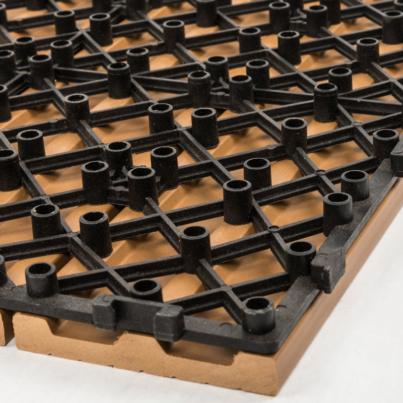 Avtoit | 12" X 24" Deck/Pavement Floor Tiles 4-Slat Decking Tiles
