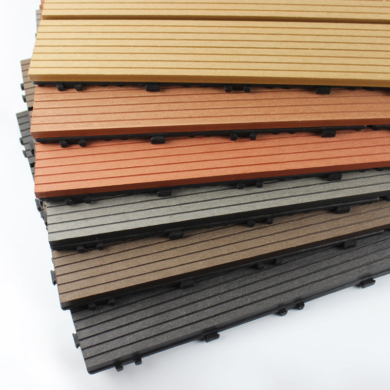 Avtoit | 12" X 24" Deck/Pavement Floor Tiles 4-Slat Decking Tiles