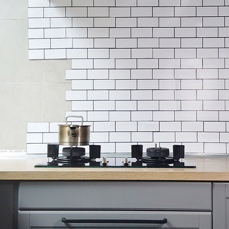Avtoit | Plastic Peel & Stick Subway Tiles Contemporary Waterproof Peel & Stick Subway Tiles