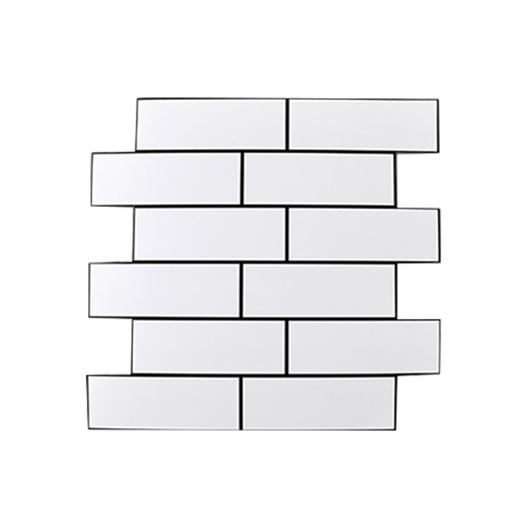 Avtoit | Plastic Peel & Stick Subway Tiles Contemporary Waterproof Peel & Stick Subway Tiles