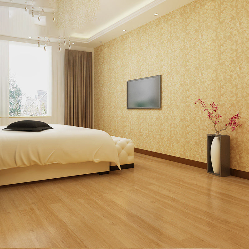 Avtoit | Rectangle PVC Flooring Smooth Peel and Stick Wood Look Vinyl Floor