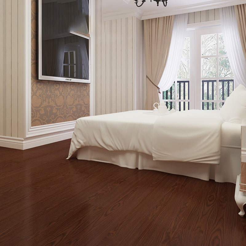 Avtoit | Rectangle PVC Flooring Smooth Peel and Stick Wood Look Vinyl Floor
