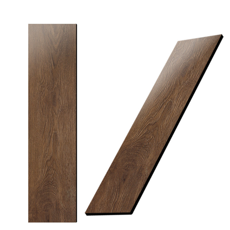 Avtoit | Rectangle PVC Flooring Smooth Peel and Stick Wood Look Vinyl Floor
