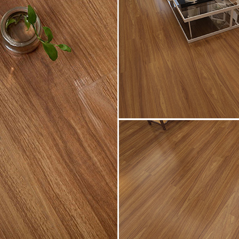 Avtoit | Rectangle PVC Flooring Smooth Peel and Stick Wood Look Vinyl Floor