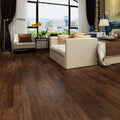 Avtoit | Rectangle PVC Flooring Smooth Peel and Stick Wood Look Vinyl Floor