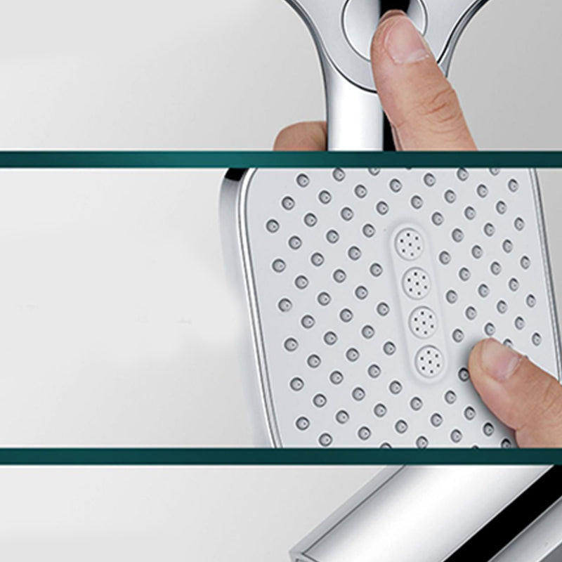 Avtoit | Contemporary Rectangular Hand Shower 3 Jets Wall Mounted Hand Shower