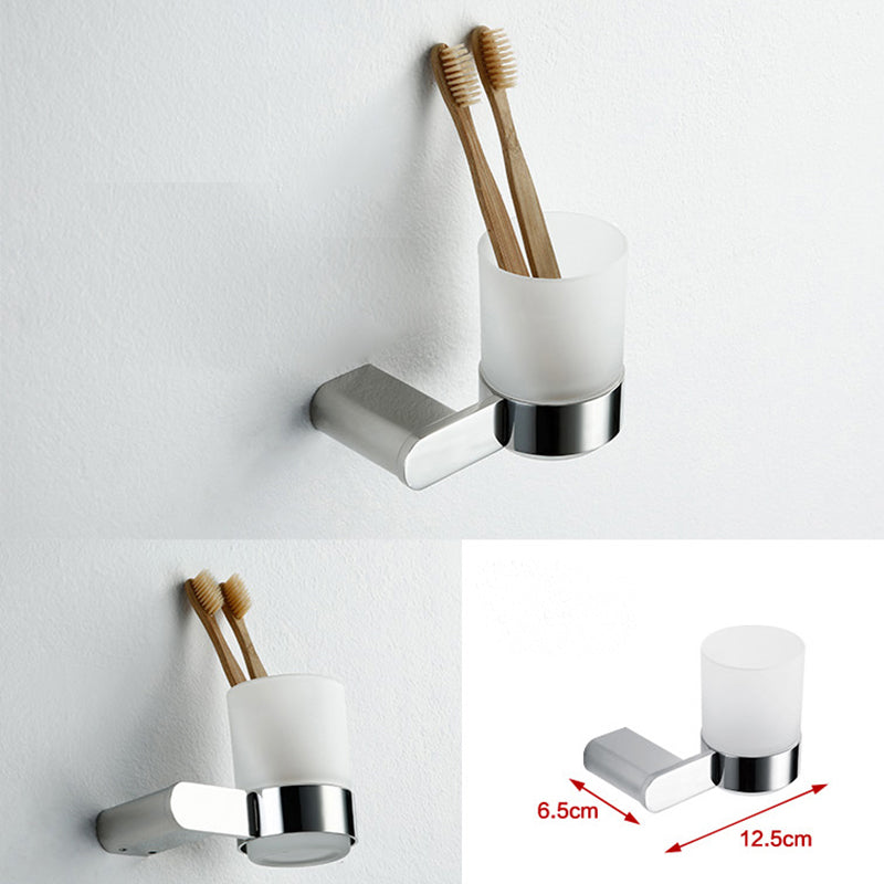 Avtoit | Contemporary bathroom accessories single item or in set in silver
