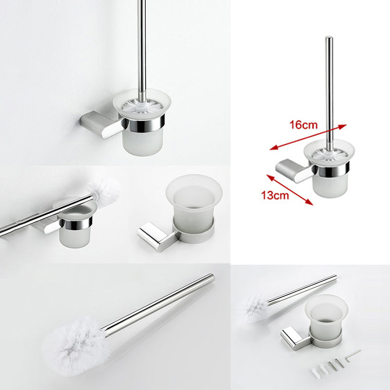 Avtoit | Contemporary bathroom accessories single item or in set in silver