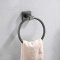 Avtoit | Contemporary bathroom accessories single piece or in a set made of gray metal