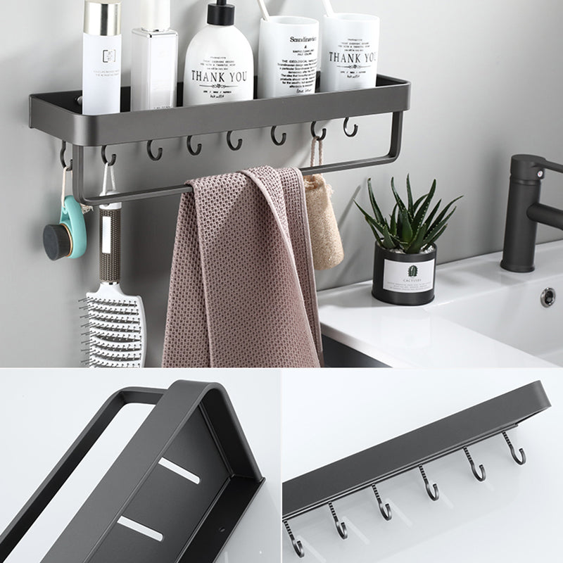 Avtoit | Contemporary bathroom accessories single piece or in a set made of gray metal