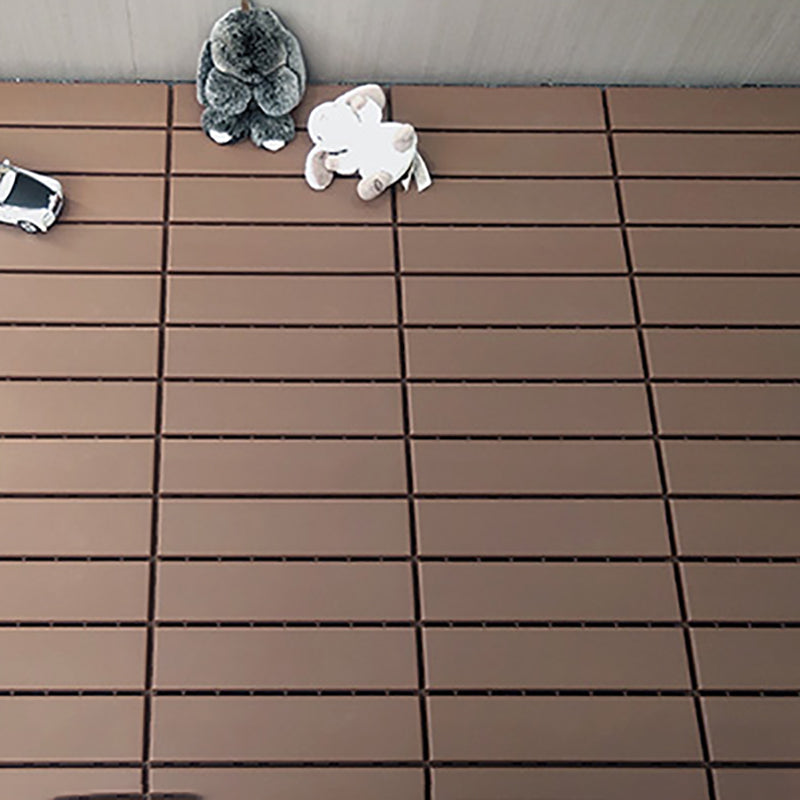 Avtoit | 4-Slat 12" X 12" PVC Floor Tiles Connection Installation Floor Tiles