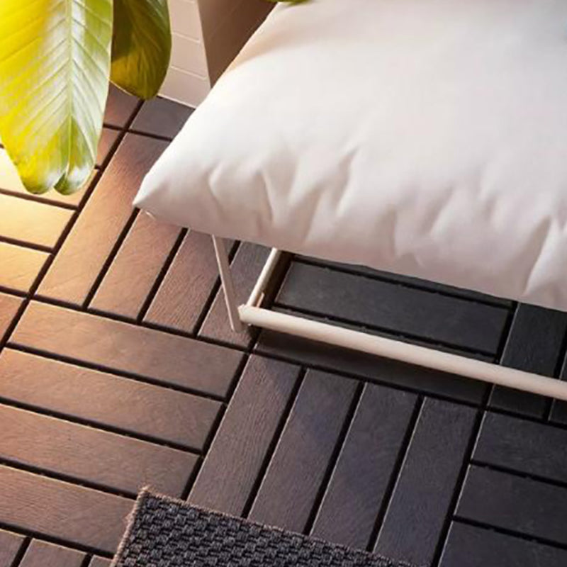 Avtoit | 4-Slat 12" X 12" PVC Floor Tiles Connection Installation Floor Tiles