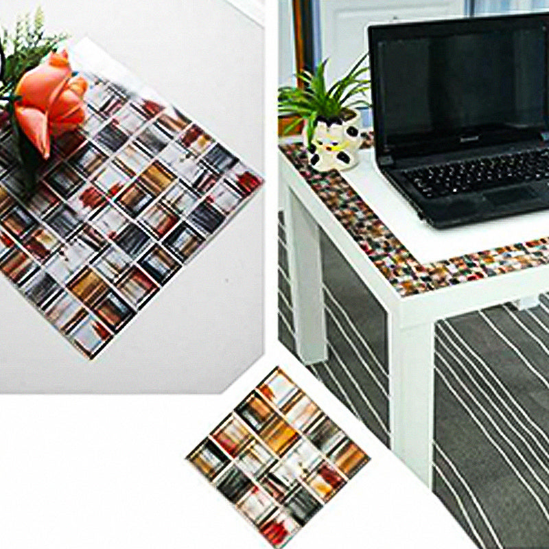 Avtoit | Square Mosaic Peel & Stick Tiles Waterproof Kitchen Splashback Tiles