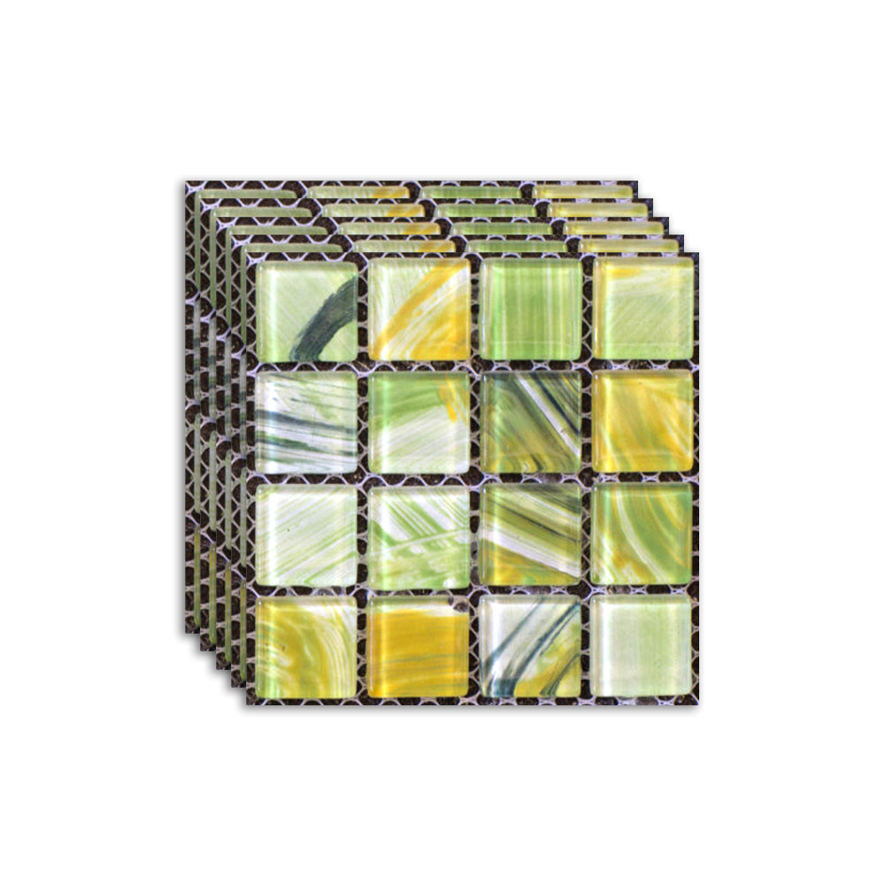 Avtoit | Square Mosaic Peel & Stick Tiles Waterproof Kitchen Splashback Tiles