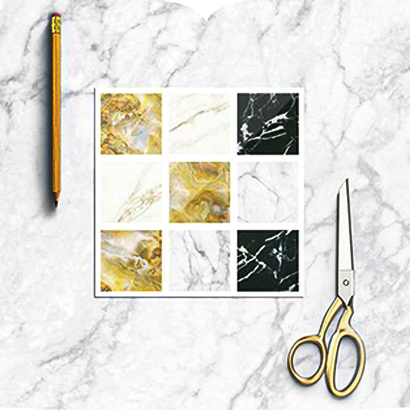 Avtoit | Square Mosaic Peel & Stick Tiles Waterproof Kitchen Splashback Tiles