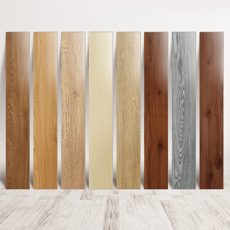 Avtoit | Peel and Stick PVC Flooring Smooth Wood Look Effect Slip Resistant Vinyl Floors