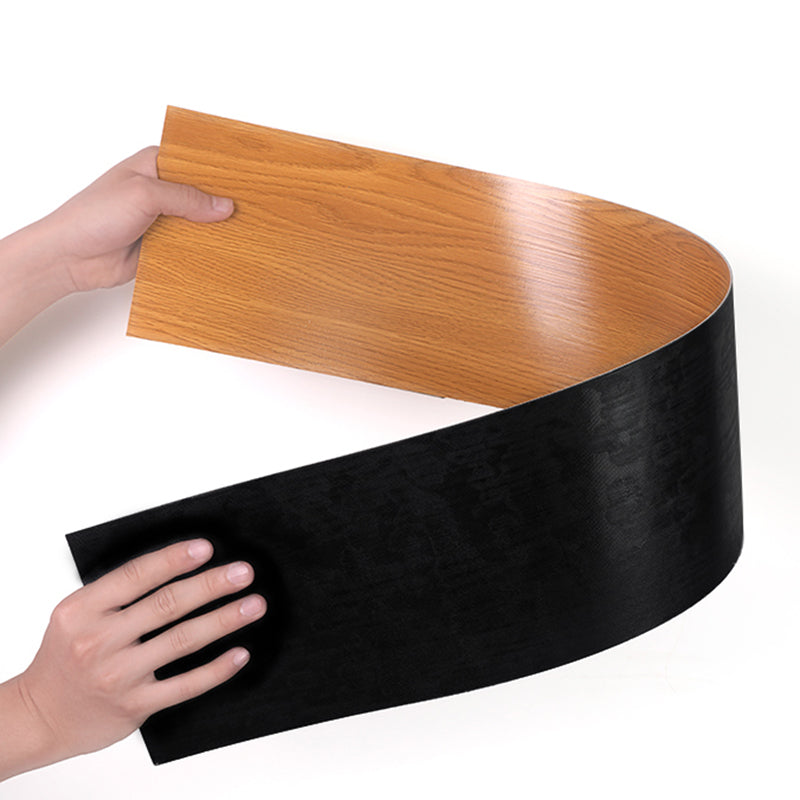 Avtoit | Peel and Stick PVC Flooring Smooth Wood Look Effect Slip Resistant Vinyl Floors
