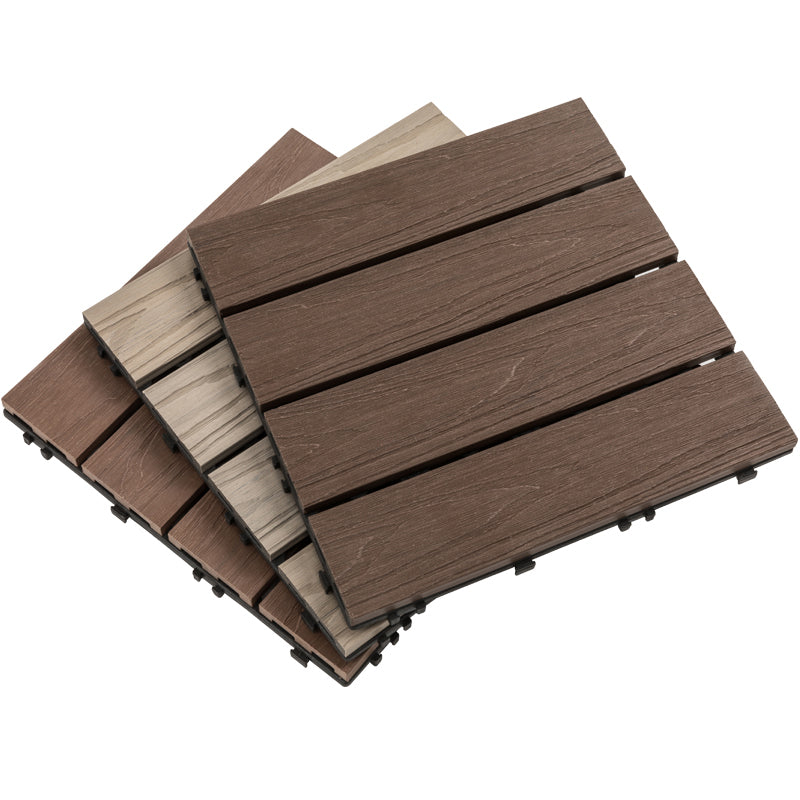 Avtoit | Outdoor Ground Board Strips Composite Waterproof Square Deck Board