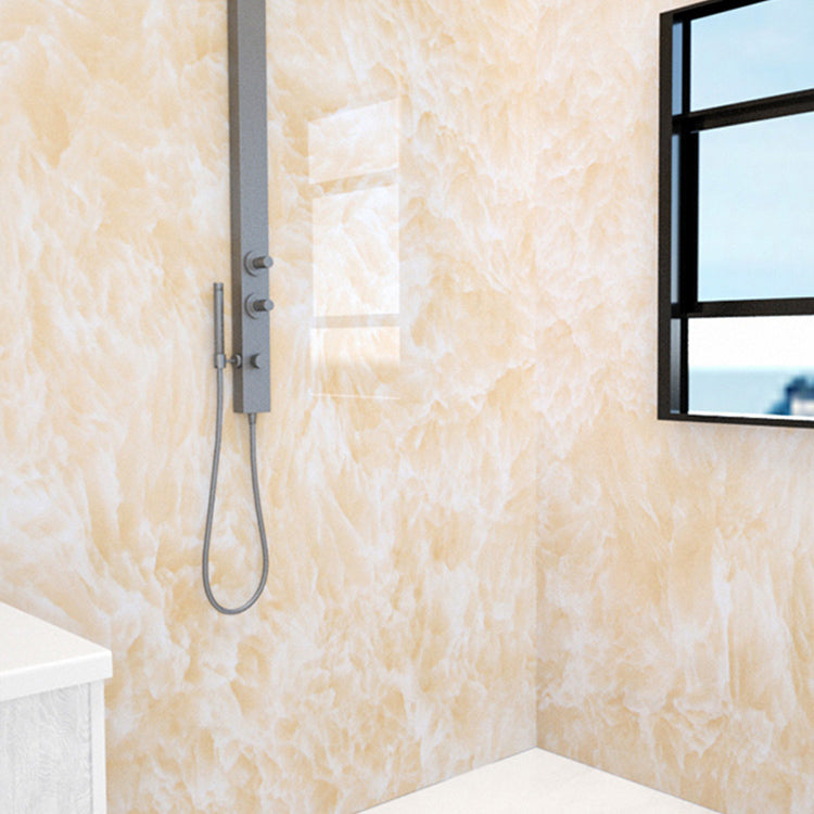 Avtoit | Marbleing Water-repellent Tile PVC Single Peel-and-stick Tile for Bathroom Back Wall