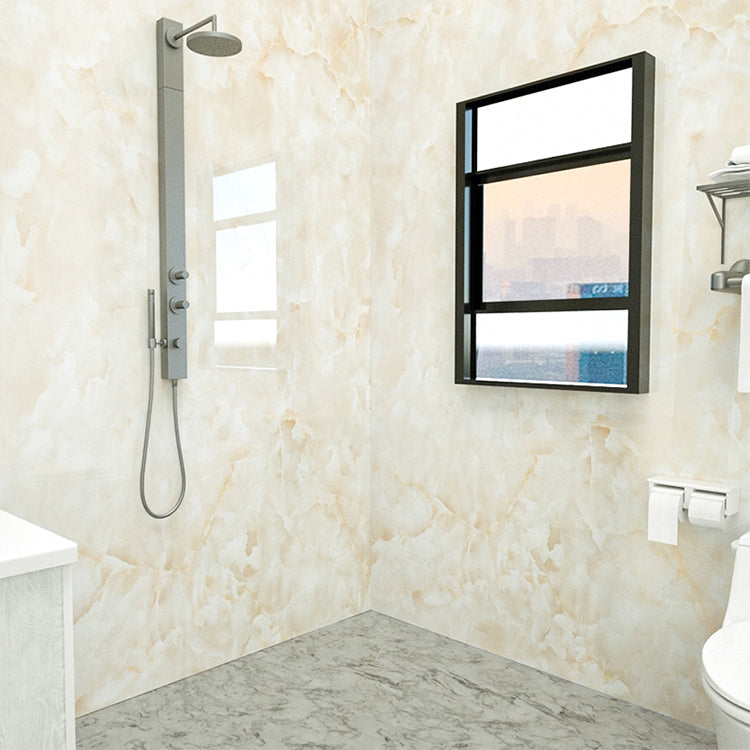Avtoit | Marbleing Water-repellent Tile PVC Single Peel-and-stick Tile for Bathroom Back Wall