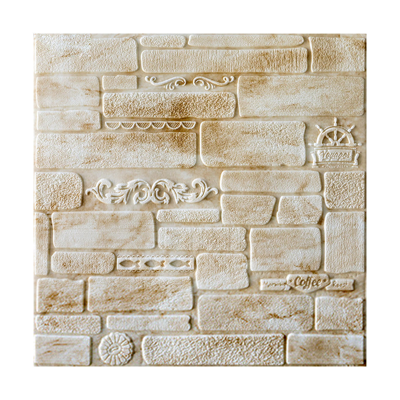 Avtoit | Modern Wall Covering Peel and Stick Brick 3D Print Waterproof Wall Panel
