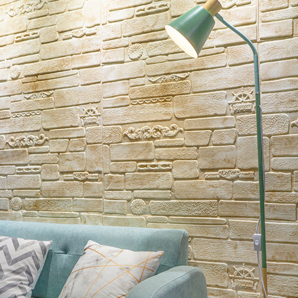 Avtoit | Modern Wall Covering Peel and Stick Brick 3D Print Waterproof Wall Panel