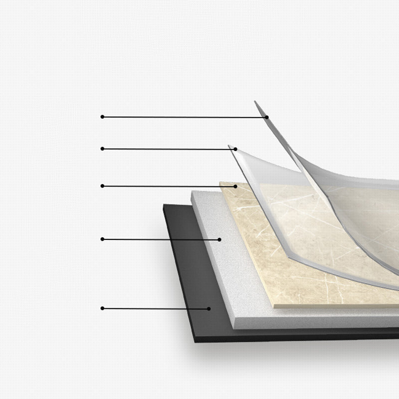 Avtoit | Peel and Stick PVC flooring Low Gloss stone look waterproof vinyl floor