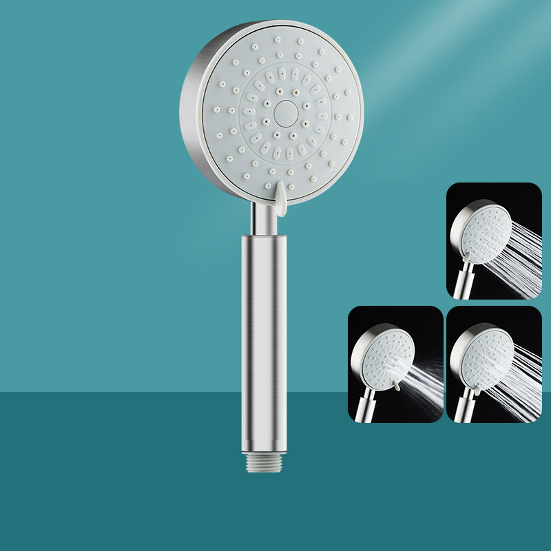Avtoit | Round self-cleaning hand shower adjustable spray pattern stainless steel hand shower