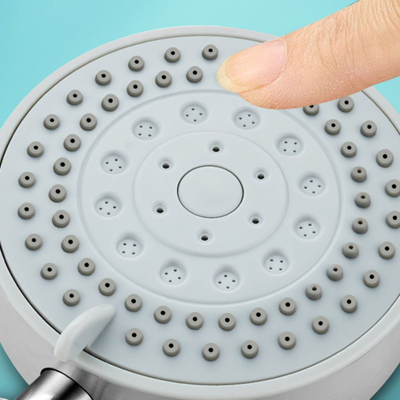 Avtoit | Round self-cleaning hand shower adjustable spray pattern stainless steel hand shower